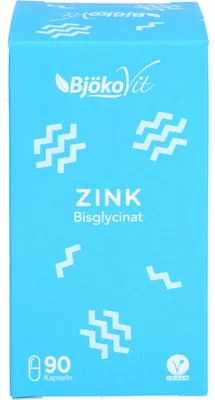Produktbild von BjökoVit Zink Bisglycinat 25 mg Kapseln, 90 St. Kapseln