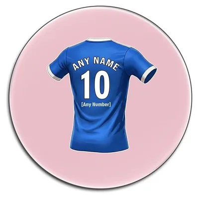 Productafbeelding van Gepersonaliseerde Onderzetters Set van 4 voor Fan