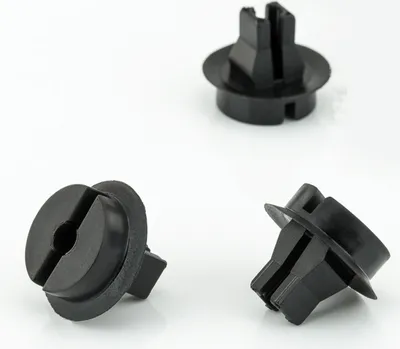 Produktbild von 3x Spreizmutter Befestigung Clips Kühlergrill für OPEL KADETTE E
