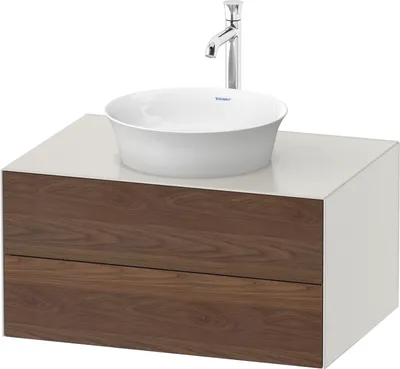 Produktbild von DURAVIT WT498507739 WTU White Tulip wandhängend, 2 SchKa