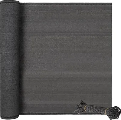 Produktbild von Windscherm & Zonnescherm 2-in-1, wetterfest, grau, 1,2x6m
