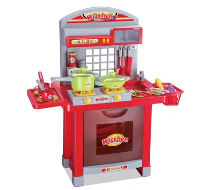 Produktbild von Toy G21 Kinderküche Superior mit Zubehör rot