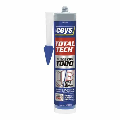 Obrázek produktu pro Ceys TOTAL TECH EXPRESS, tmel 2v1, šedý, 290 ml