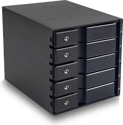 Produktbild von FANTEC BP-SA3151-12G/6G SAS (12G) + SATA (6G) Backplane für 5x 3,5" HDD