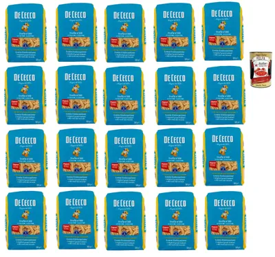 Produktbild von De Cecco Trofie N°188 100% Italienisch Pasta Nudeln 20x 500g + Italian Gourmet Polpa 400g