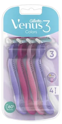 Produktbild von Gillette Venus 3 wegwerpbare scheermesjes 4st 3 mesjes