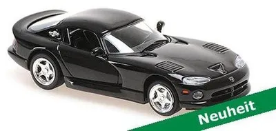 Produktbild von Minichamps 1:43 DODGE VIPER COUPE – 1993 – BLACK