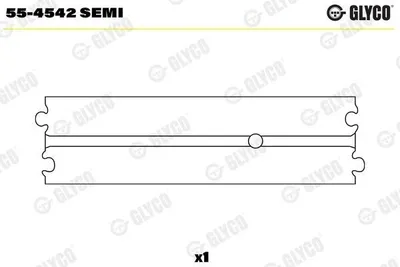 Produktbild von GLYCO Pleuelbuchse 55-4542 SEMI 32,0mm