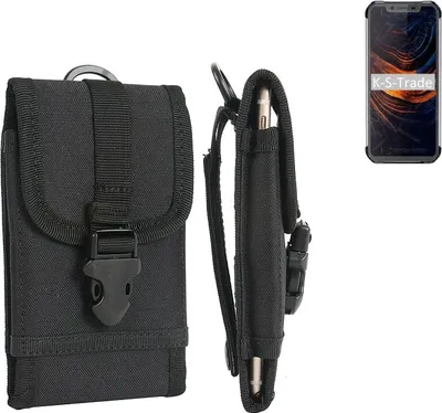 Produktbild von K-S-Trade Handyhülle kompatibel mit Blackview BV9600 Pro Gürteltasche Holster Handytasche Gürtel Tasche Schutzhülle Robuste Handy Schutz Hülle