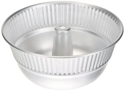 Pudding- und Gebäckform aus Aluminium, 22 cm, mit Schlauch