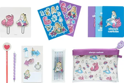 Produktbild von Disney Alice in Wonderlund stationery kit