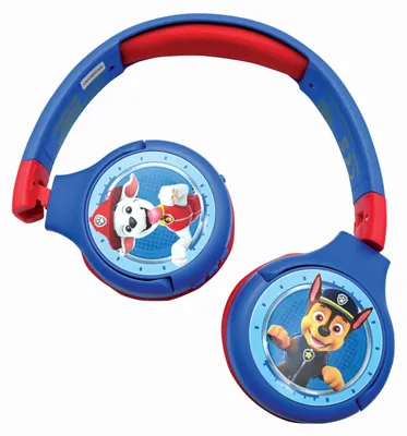 Obrázok produktu pre Lexibook, PAW Patrol, Bluetooth slúchadlá, červená/modrá, HPBT010PALXB