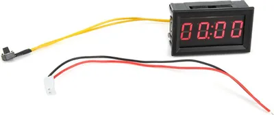 Produktbild von LED Electronic Digital Luminous Car Watchuhr -Zubehördekoration (rot)