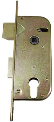Zdjęcie produktu dla ZAMEK WSUWANY DO BRAM Z CYLINDREM EUROPEJSKIM, ART. 620 ISEO E35 – Obudowa 65 x 152 mm