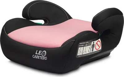 Obrázek produktu pro Autosedačka, podsedák LEO I-SIZE, růžový (125-150)