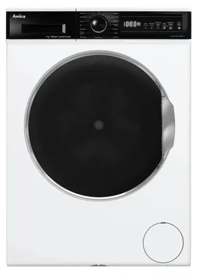 Imagen del producto de Lavadora Slim AMICA WA3S712ALiSHB, 7 kg, 1200 rpm | Tecnología Steam PowerPro | Sistema LogicDrive | 15 programas