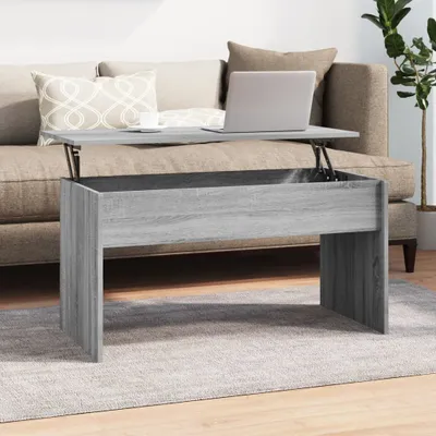 Produktbild von Couchtisch Grau Sonoma 102x50,5x52,5 cm Holzwerkstoff , Couchtische Design 2024