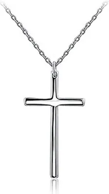 Produktbild von Damen Halskette Kreuz Anhänger Autiga® silber