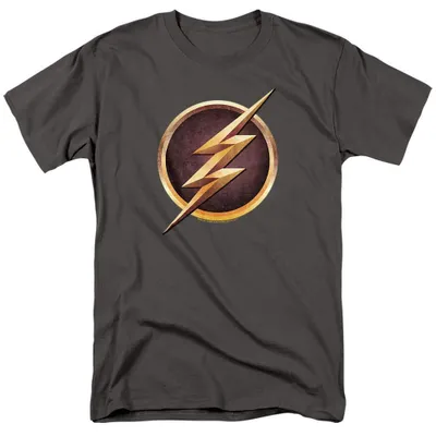 Obrázok produktu pre Tričko The Flash – uni, pánske/dámske, model TV39305 (veľkosť XL), farba: antracit