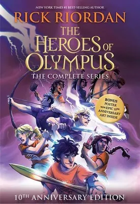 Obrázek produktu pro The Heroes of Olympus Paperback Boxed Set (10th Anniversary Edition): The Lost Hero / the Son of Neptune / the Mark of Athena / the House of Hades / the Blood of Olympus