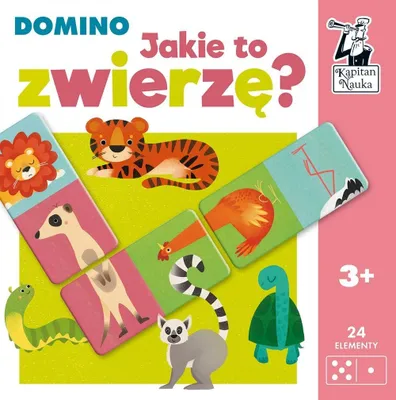 Produktbild von Jakie to zwierzę? Domino Kapitan Nauka