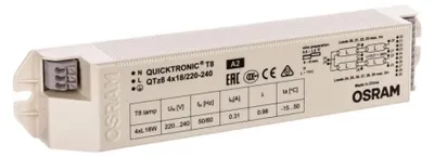 Productafbeelding van Osram QTz8 4X18, 30.000 uur, -15 tot 50 °C, 50/60 Hz, 40 mm, 210 mm, 30 mm