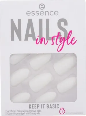 Productafbeelding van Essence nagellak, nagels, wit, effen, 12 stuks