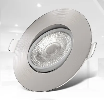 Obrázok produktu pre 6x LED zapustené svietidlo stmievateľné stropné svietidlo zapustené spoty otočné 5W reflektor