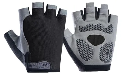 Productafbeelding van Fietshandschoenen mtb handschoenen - Halfvinger - Antislip - Schokabsorberend - Ademend - Uniseks