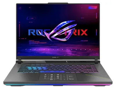 Produktbild von ASUS ROG Strix G16 G614PR-R9161W AMD Ryzen™ 9 8940HX Laptop 40 6 cm (16 ) WUXGA 16 GB DDR5-SDRAM 1 TB SSD NVIDIA GeForce RTX 5070 Ti Wi-Fi 6E (802.11ax) Windows 11 Home Schwarz  Grau