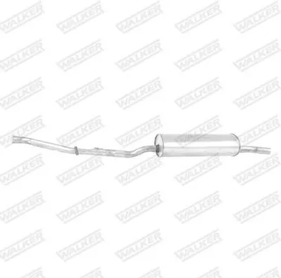 Produktbild von WALKER 70038 Endschalldämpfer für BMW 3 Limousine (E30) Auspuff