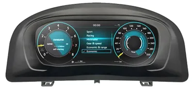 Obrázek produktu pro Bezdrátové CarPlay, digitální přístrojová deska, kompatibilní s VW Caddy 2010–2015, 10,25palcový displej, rozhraní Plug-and-Play, pro VW Caddy 2010–2015