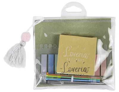 Image de Notes adhésives transparentes dans une pochette