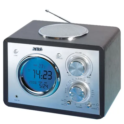 Produktbild von AEG Uhren-Radio MR 4104 (Schwarz)