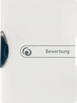 Produktbild von Bewerbungsmappe A4 Express-Clip fl PP-Folie 30 Blatt Swing-Mechanik