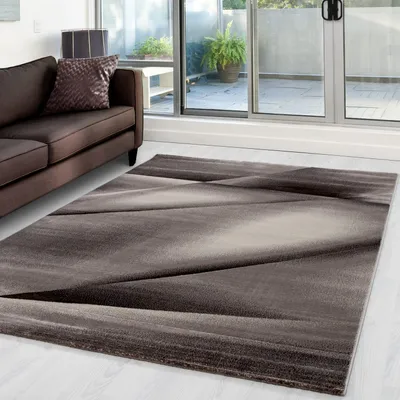 Zdjęcie produktu dla Ayyildiz | Dywan Nowoczesny Miami - 120 cm x 170 cm - Brązowy - Antyalergiczny - Wysoka Jakość