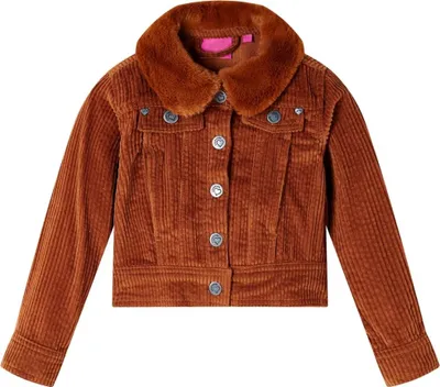 Produktbild von Kinderjacke Cord Cognac 92 - Berufsbekleidung CC622