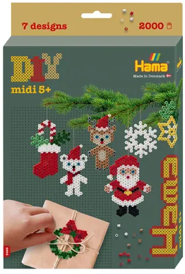 Productafbeelding van Hama Beads 3455H, Creatieve set voor kinderen, vanaf 5 jaar, Meerkleurig, 2001 stuks