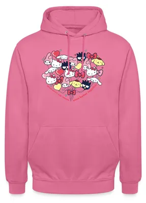 Produktbild von Spreadshirt Hello Kitty And Friends Ballons Uni Hoodie, XXL, Pink