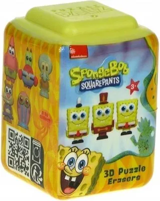 Obrázek produktu pro SPONGEBOB 1135 Figurka s gumičkou na puzzle