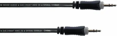 Productafbeelding van Cordial ES 0,5, 0,5 meter, audiokabel