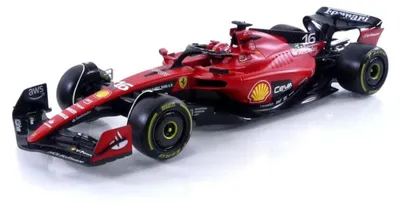 Obrázok produktu pre BBURAGO Ferrari F1 SF-23 1:18 Leclerc 23, Model športového automobilu, predmontovaný, 1:18, Ferrari F1 SF-23, Akékoľvek pohlavie, Kov, Plast