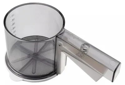 Immagine prodotto di DR.OETKER Setaccio per farina 350 g, Ø 10,5 X 21,5 X 9,5 cm, plastica DR.OETKER 1672