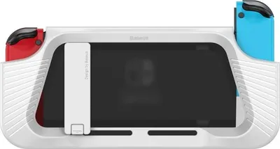 Immagine prodotto di Baseus GS02 2 In 1 Custodia antiurto in TPU con supporto per interruttore (grigio)