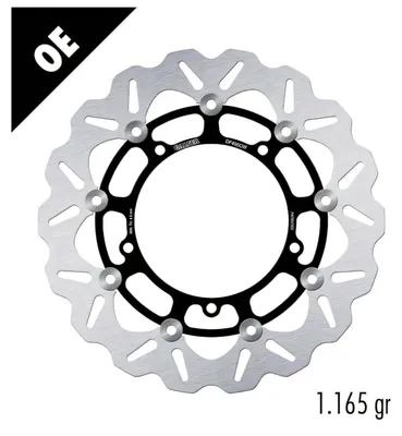 Produktbild von Bremsscheibe Galfer DF495CW WAVE® Complete schwimmend vorne 298x5mm für Yamaha