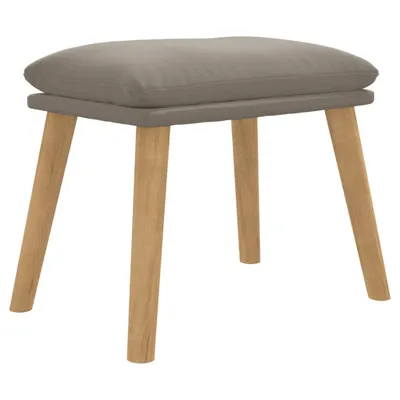 Obrázek produktu pro vidaXL Podnožka světle šedá 45x29,5x35 cm Velvet