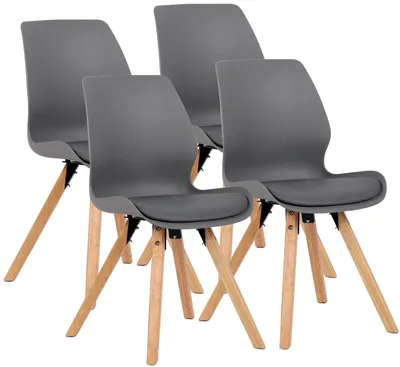 Image de lot de 4 chaises Luna
