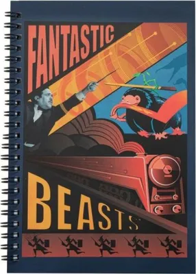 Obrázek produktu pro Fantastická zvířata zápisník - On a Journey
