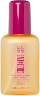Obrázek produktu pro Olej pro urychlení opálení Coco & Eve Sunny Honey, SPF 30, 150 ml