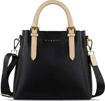 Image de bugatti sac à main sac à épaule bandoulière Ella Top Handle Black noir